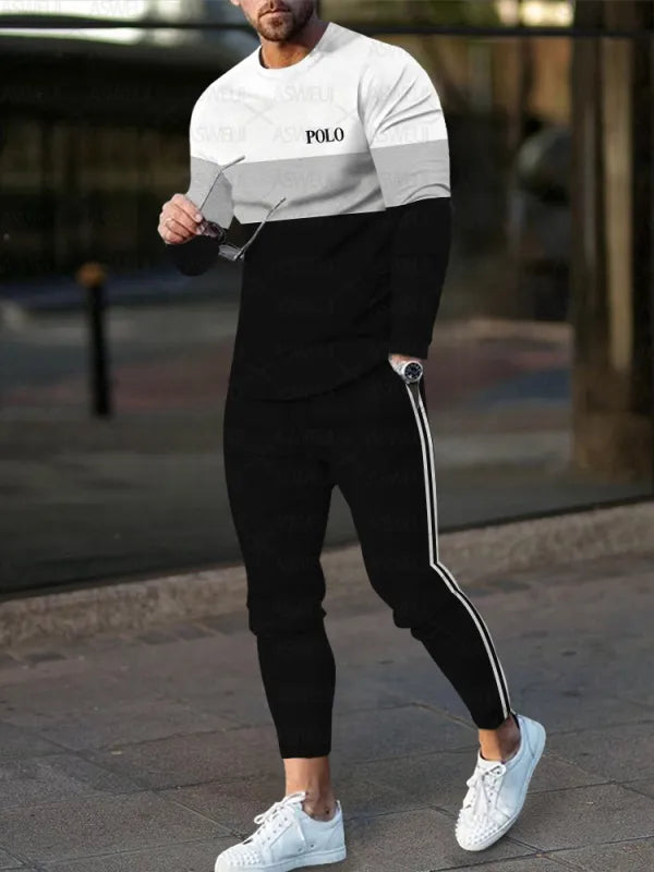 Long Sleeve Casual Two-piece Set