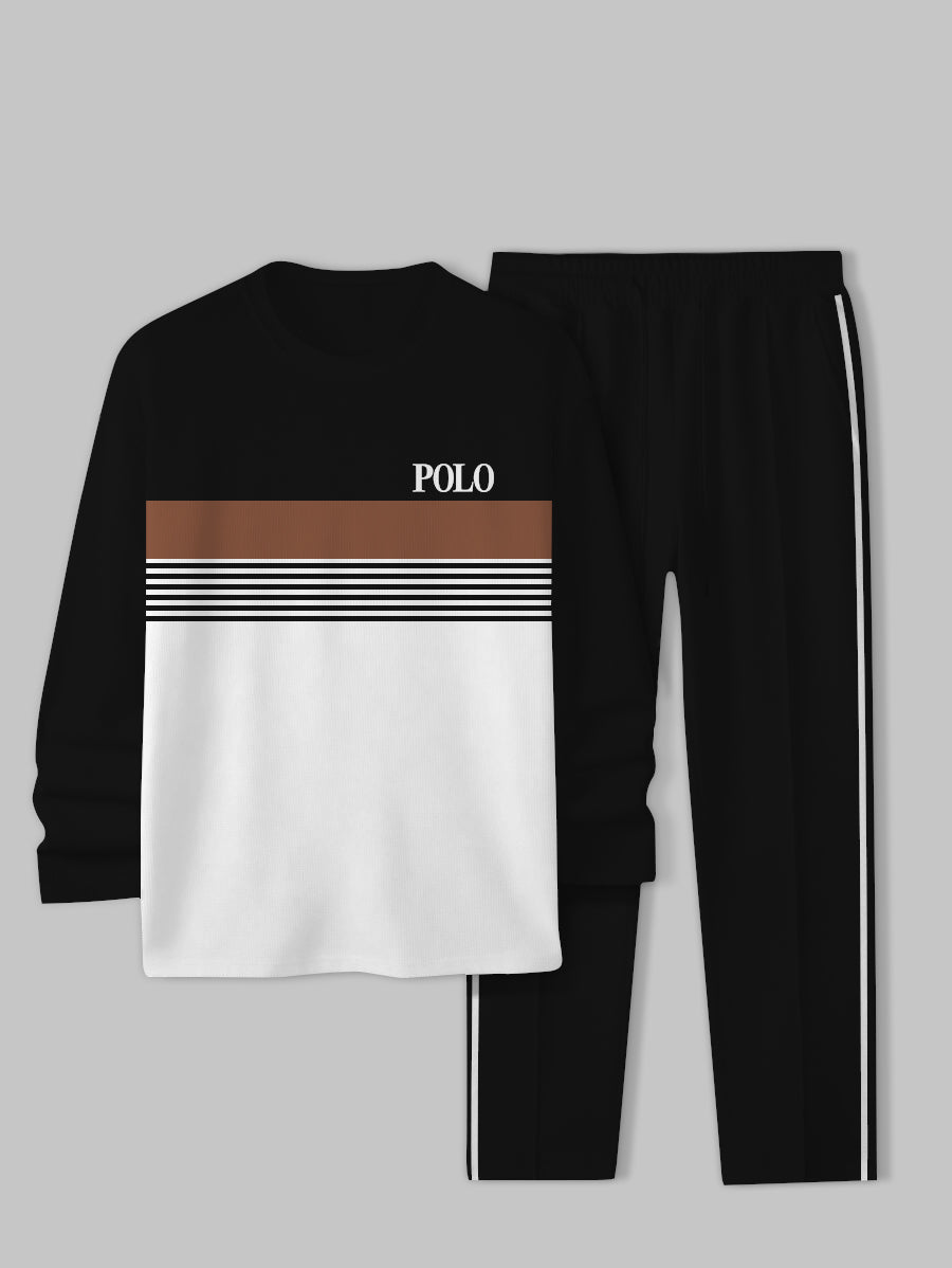 Long Sleeve Casual Two-piece Set - DUVAL