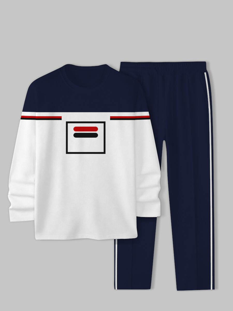 Long Sleeve Casual Two-piece Set - DUVAL