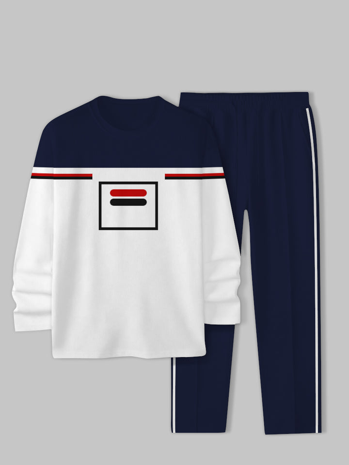 Long Sleeve Casual Two-piece Set - DUVAL