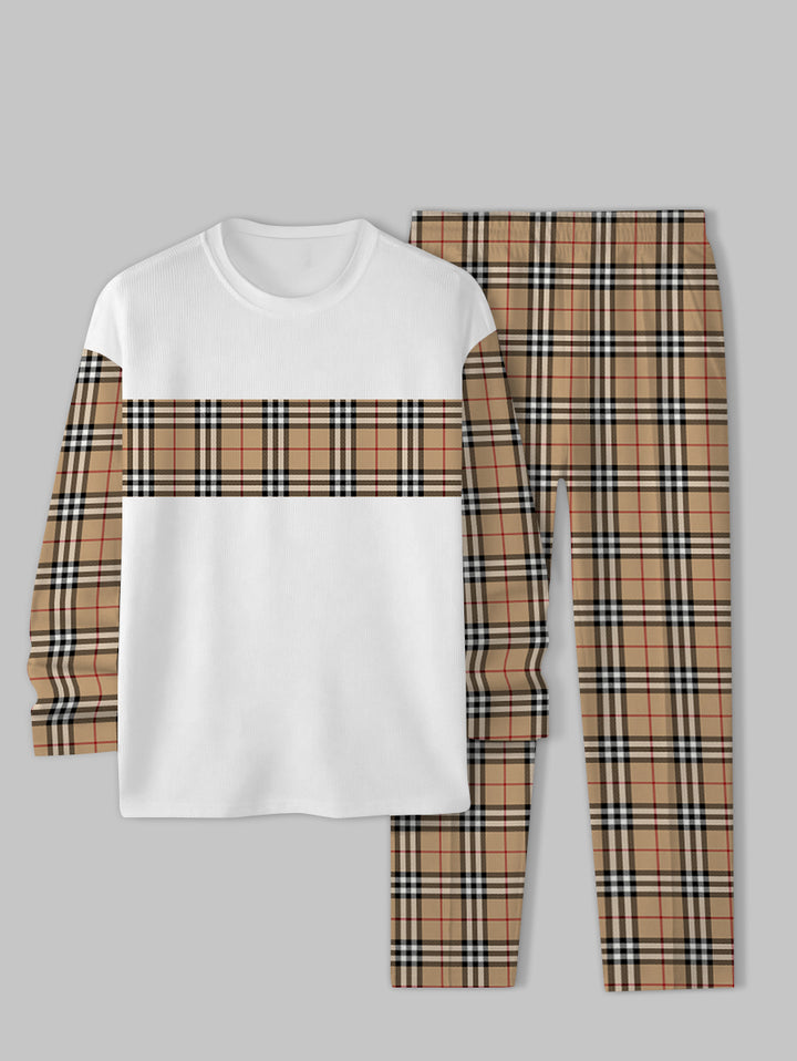 Long Sleeve Casual Two-piece Set - DUVAL
