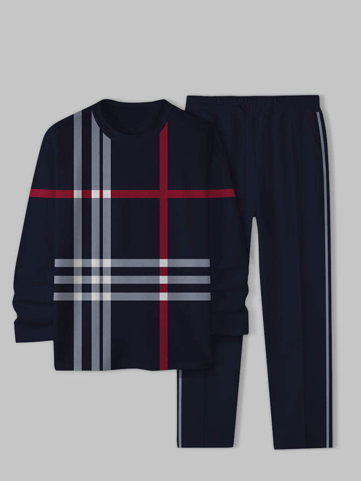 Long Sleeve Casual Two-piece Set - DUVAL