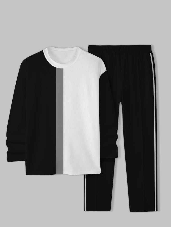 Long Sleeve Casual Two-piece Set - DUVAL