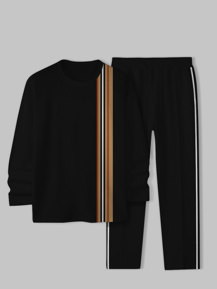Long Sleeve Casual Two-piece Set - DUVAL