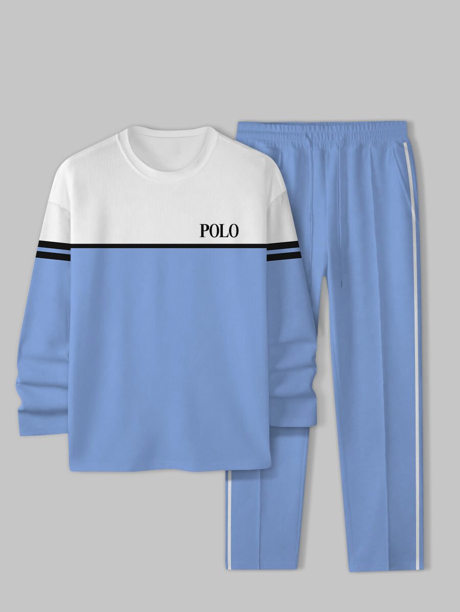 Long Sleeve Casual Two-piece Set - DUVAL