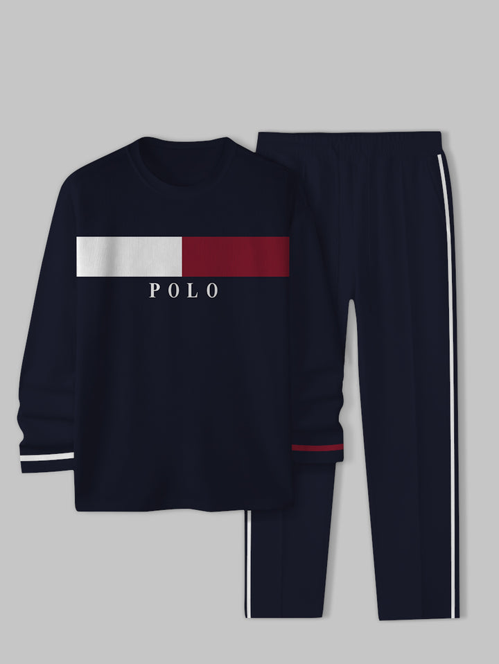 Long Sleeve Casual Two-piece Set - DUVAL