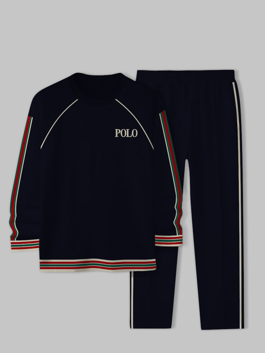 Long Sleeve Casual Two-piece Set - DUVAL