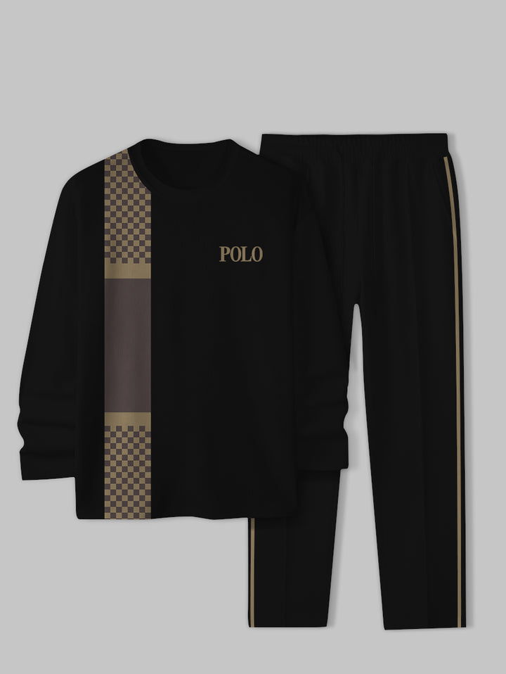 Long Sleeve Casual Two-piece Set - DUVAL