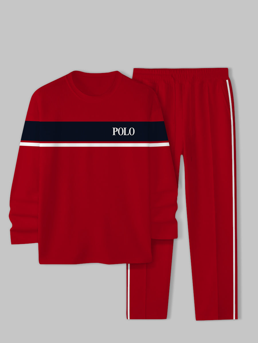 Long Sleeve Casual Two-piece Set - DUVAL