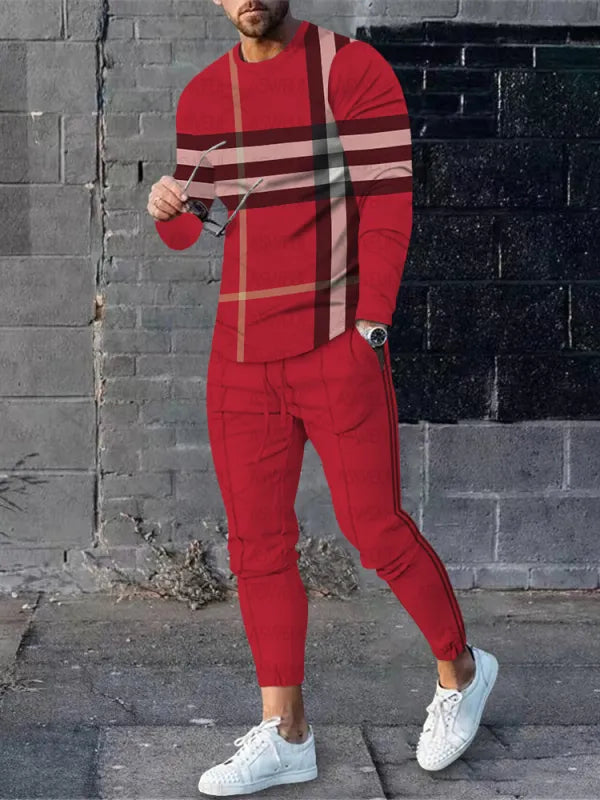Long Sleeve Casual Two-piece Set - DUVAL