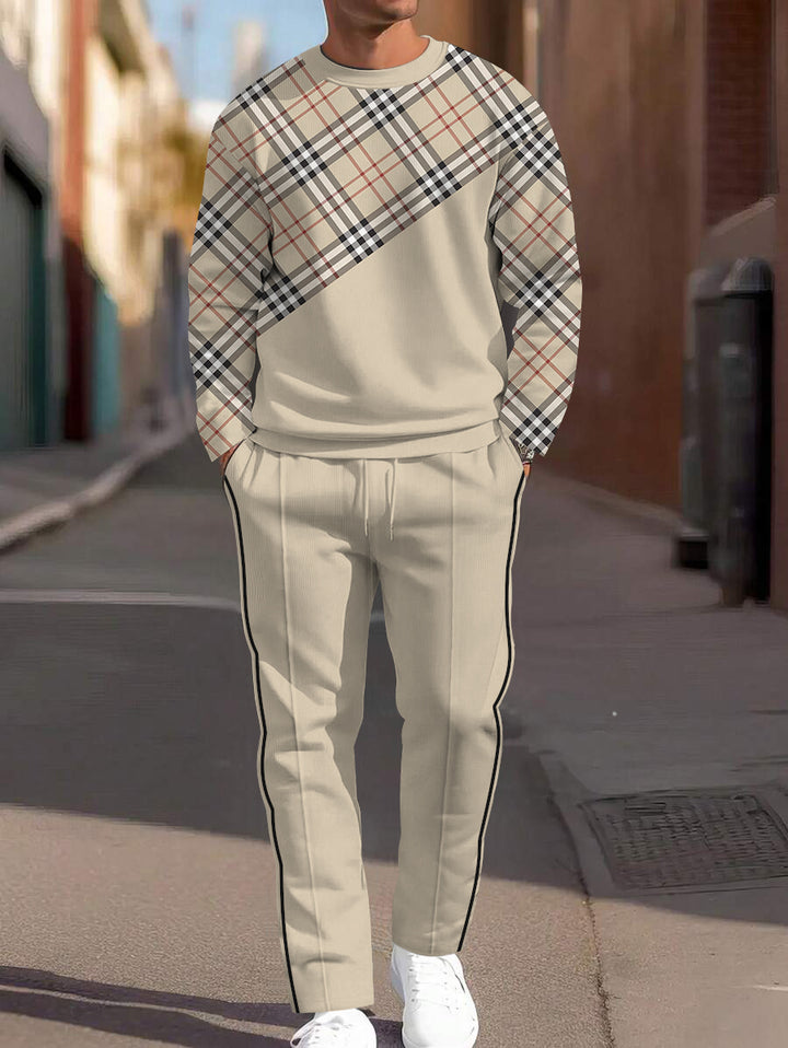 Long Sleeve Casual Two-piece Set - DUVAL