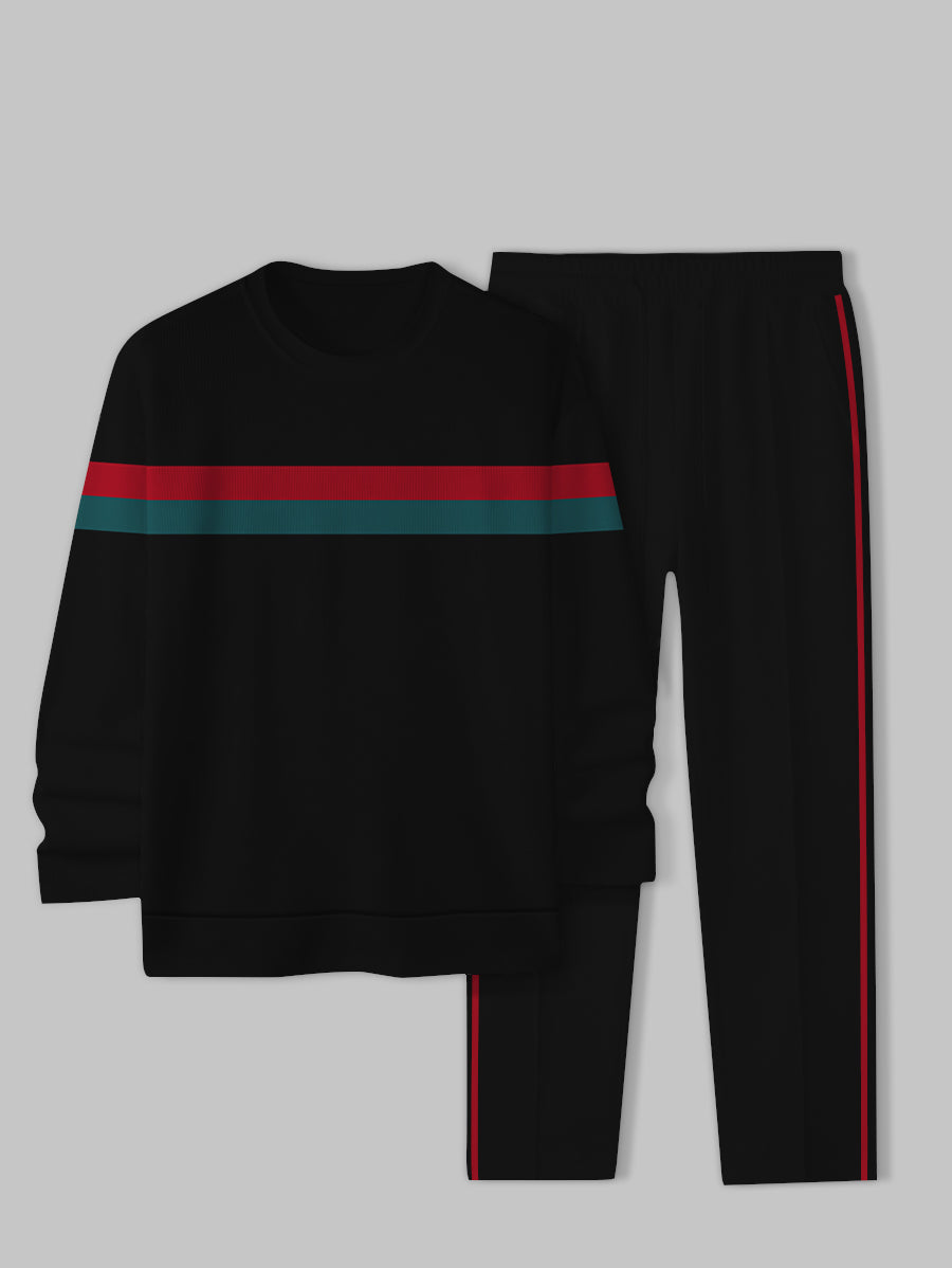 Long Sleeve Casual Two-piece Set - DUVAL