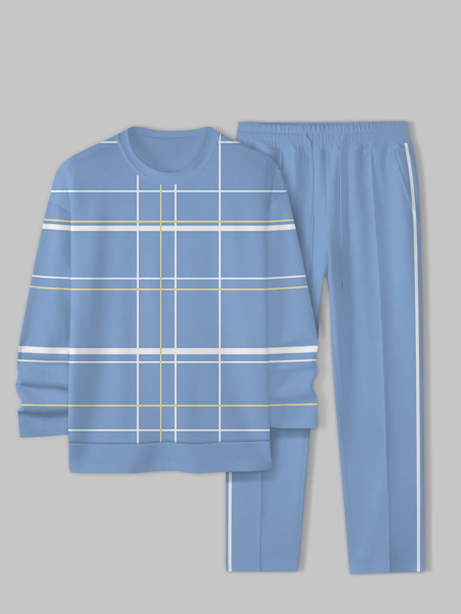 Long Sleeve Casual Two-piece Set - DUVAL