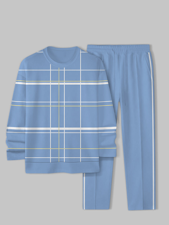 Long Sleeve Casual Two-piece Set - DUVAL