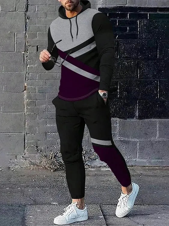 Long Sleeve Casual Two-piece Set - DUVAL