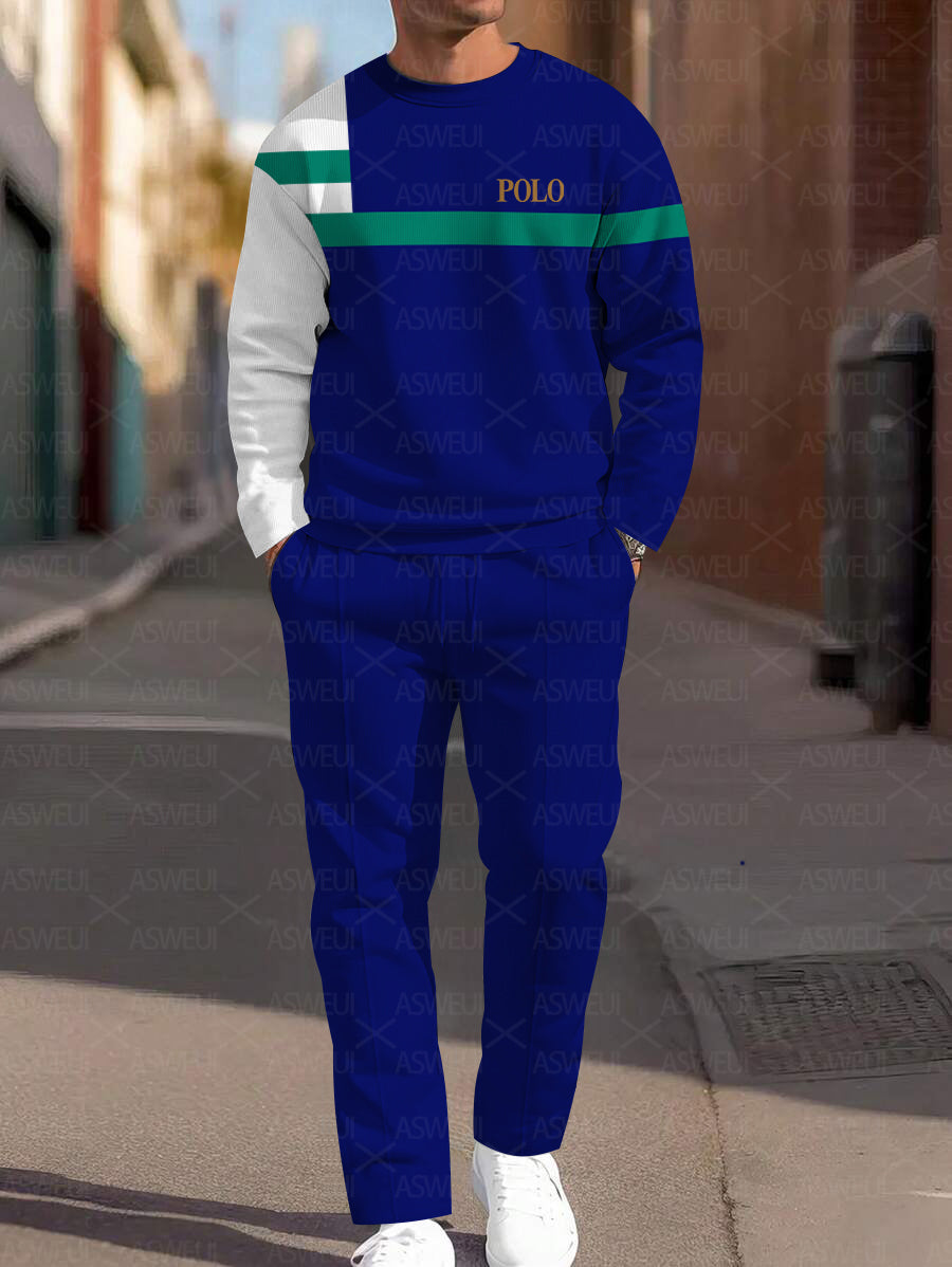Long Sleeve Casual Two-piece Set - DUVAL