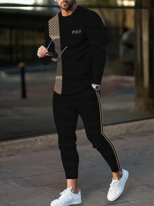 Long Sleeve Casual Two-piece Set