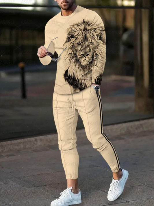 Long Sleeve Casual Two-piece Set