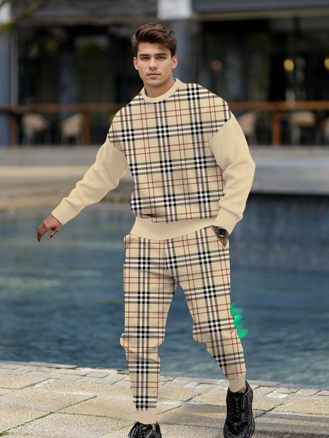 Long Sleeve Casual Two-piece Set - DUVAL
