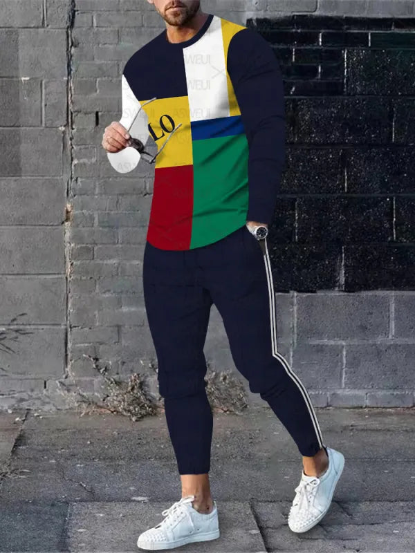 Long Sleeve Casual Two-piece Set