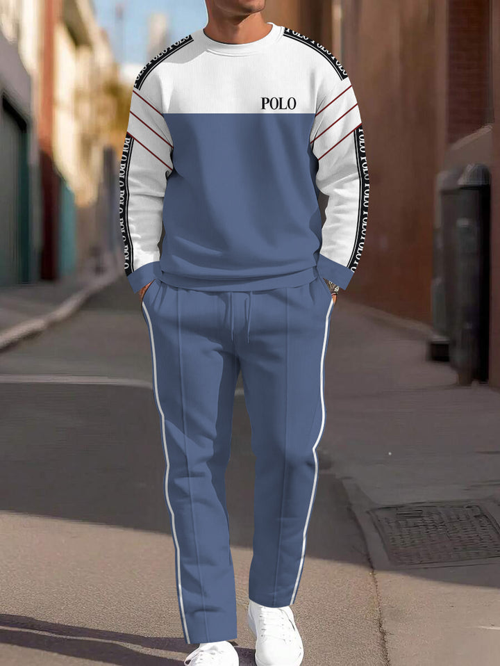 Long Sleeve Casual Two-piece Set - DUVAL