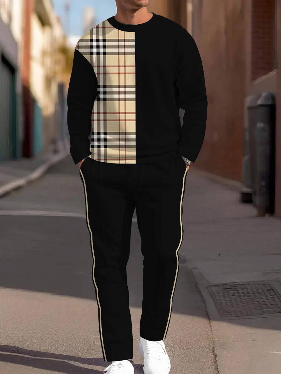 Long Sleeve Casual Two-piece Set - DUVAL