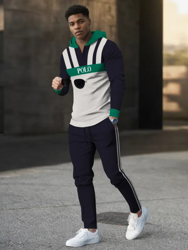 Long Sleeve Casual Two-piece Set - DUVAL