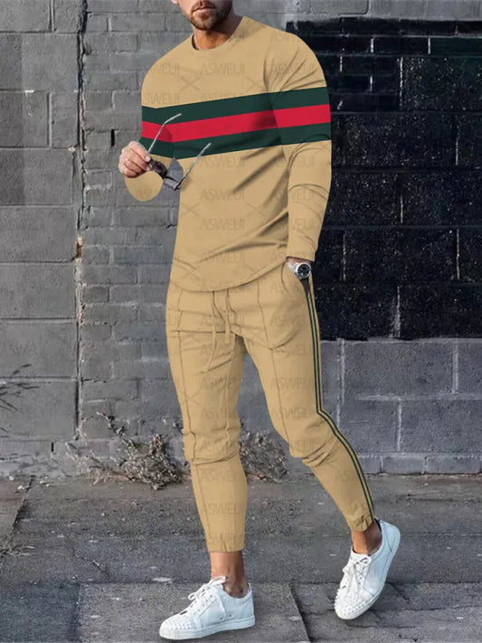 Long Sleeve Casual Two-piece Set