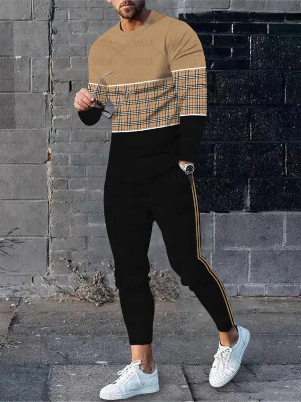 Long Sleeve Casual Two-piece Set - DUVAL