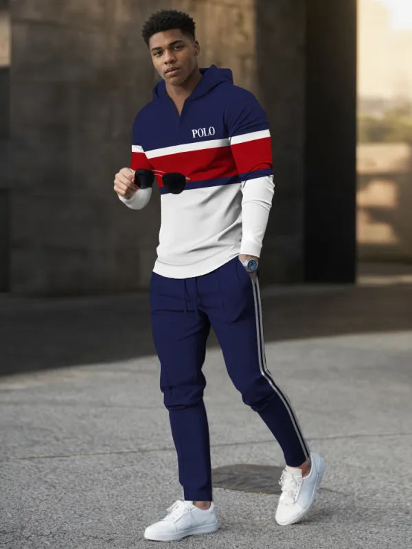 Long Sleeve Casual Two-piece Set - DUVAL
