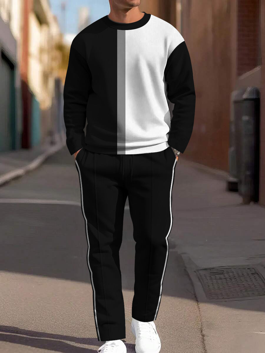 Long Sleeve Casual Two-piece Set - DUVAL