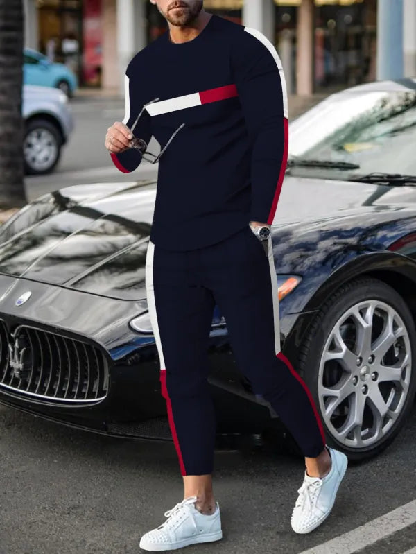 Long Sleeve Casual Two-piece Set - DUVAL