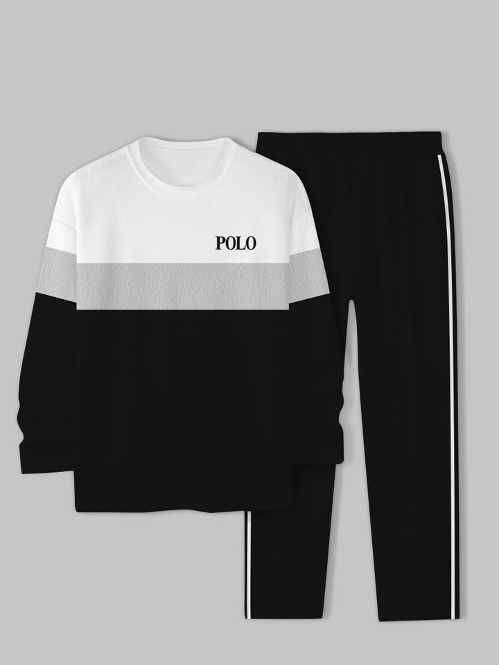 Long Sleeve Casual Two-piece Set - DUVAL