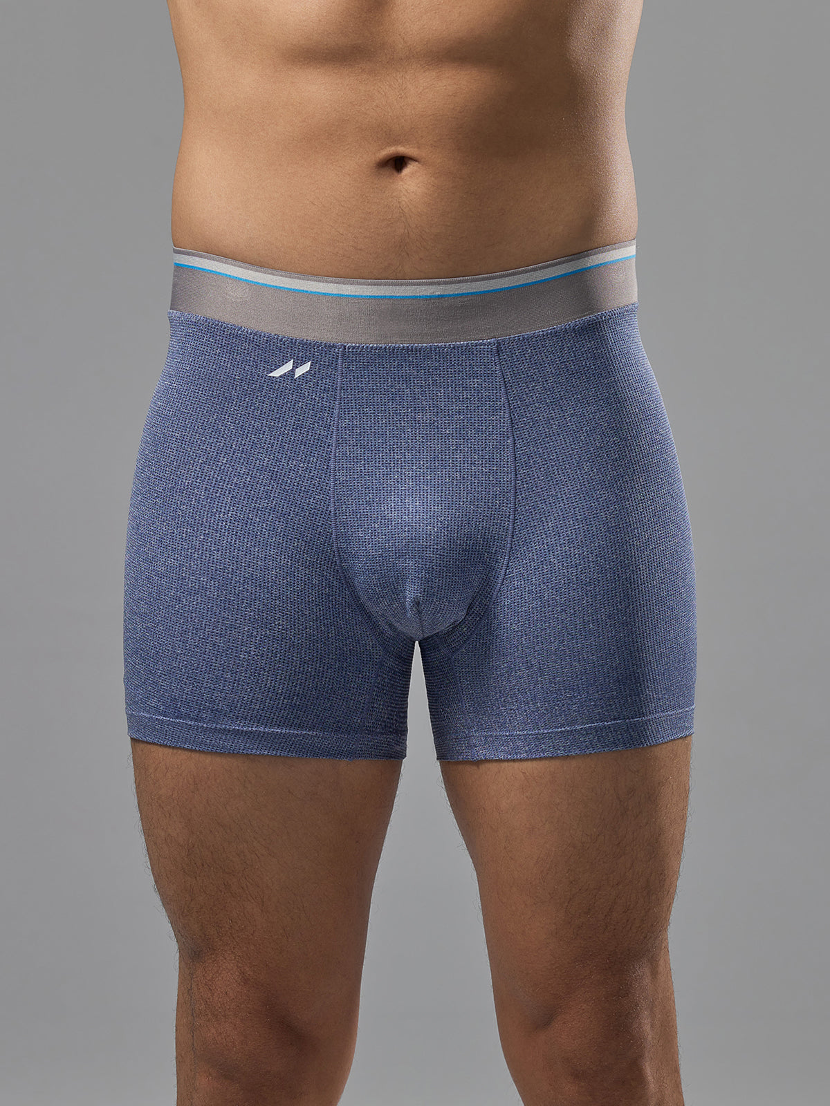 AIRFLOW 5" Performance Boxer Brief-Indigo Heather