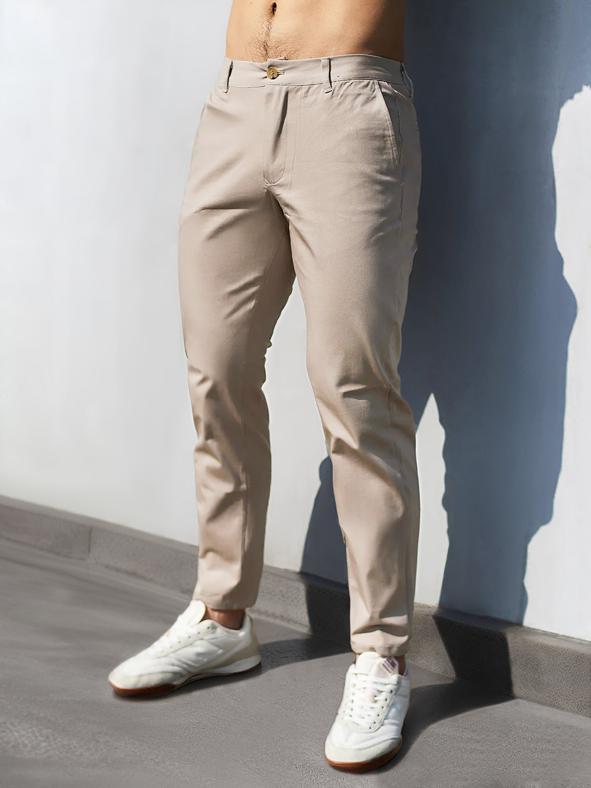 Everyday Stretch Non-Iron Cotton Chino Performance Pocket