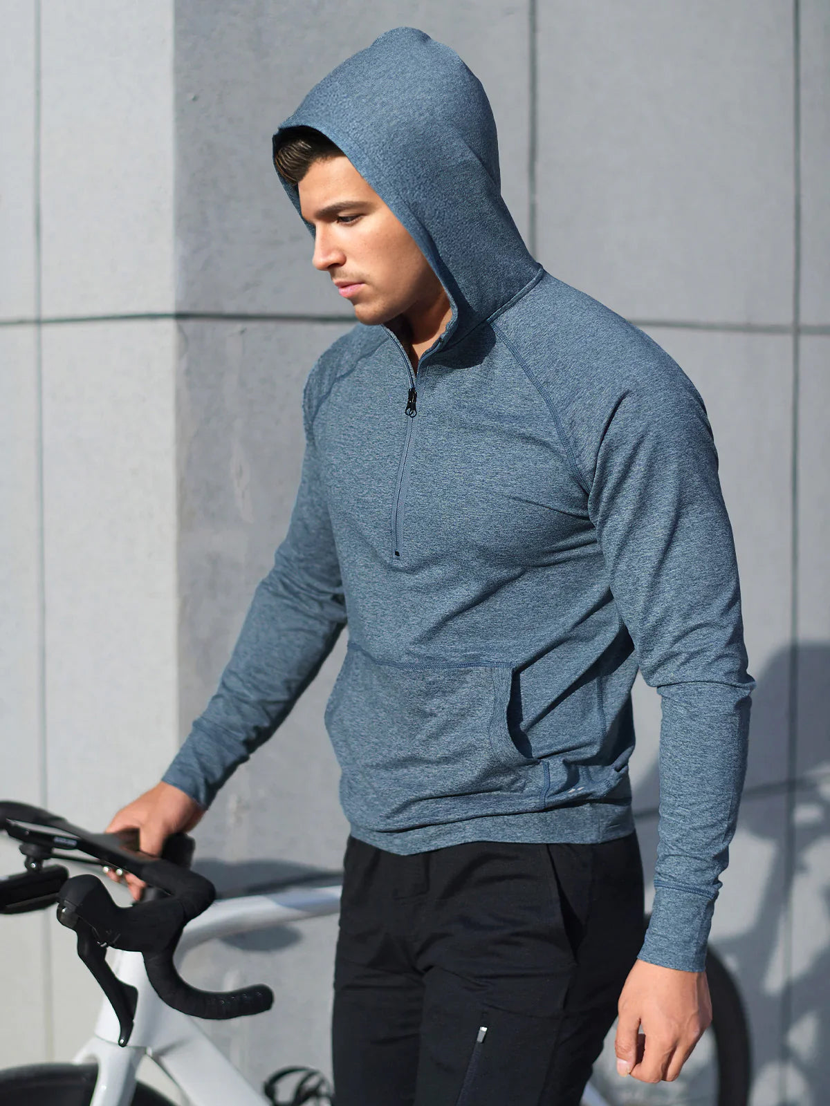 Softest Performance Tech Half Zip Hoodie