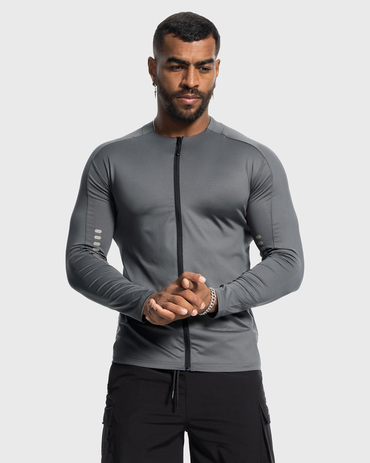 Evolution Workout Jacket Muscle Fit Gymwear - DUVAL
