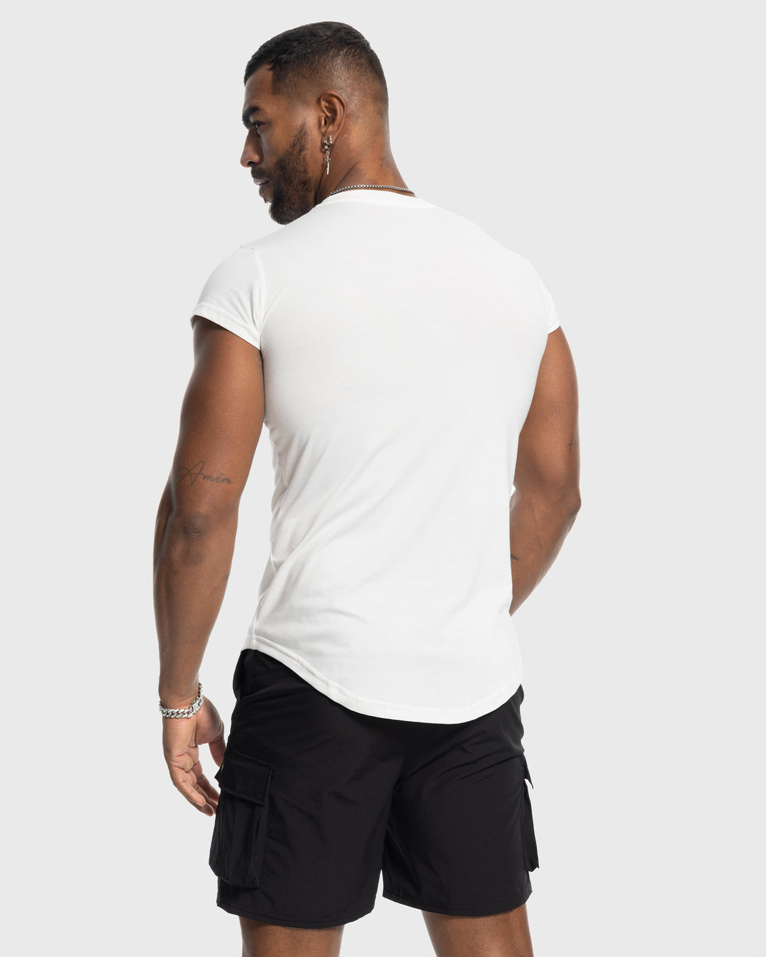 All Day Elite Cap Sleeve Muscle Fit Tee - DUVAL
