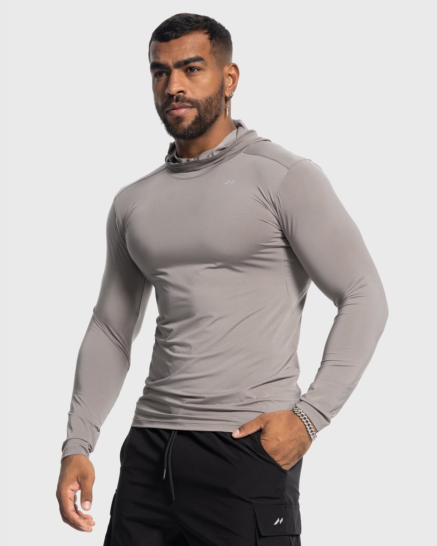 Softest Stealth Hoodie Luxury Touch Stretch Baselayer