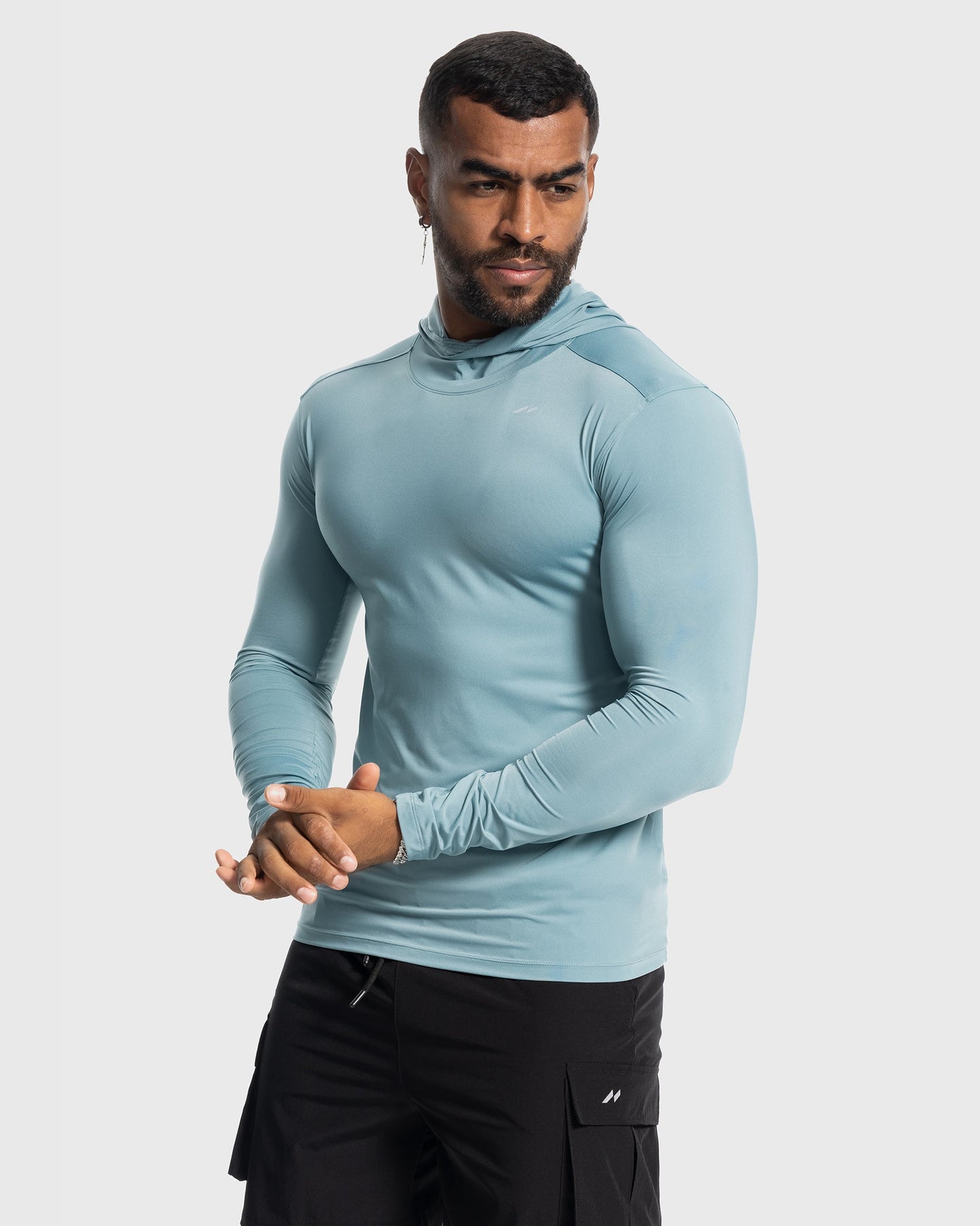 Softest Stealth Hoodie Luxury Touch Stretch Baselayer