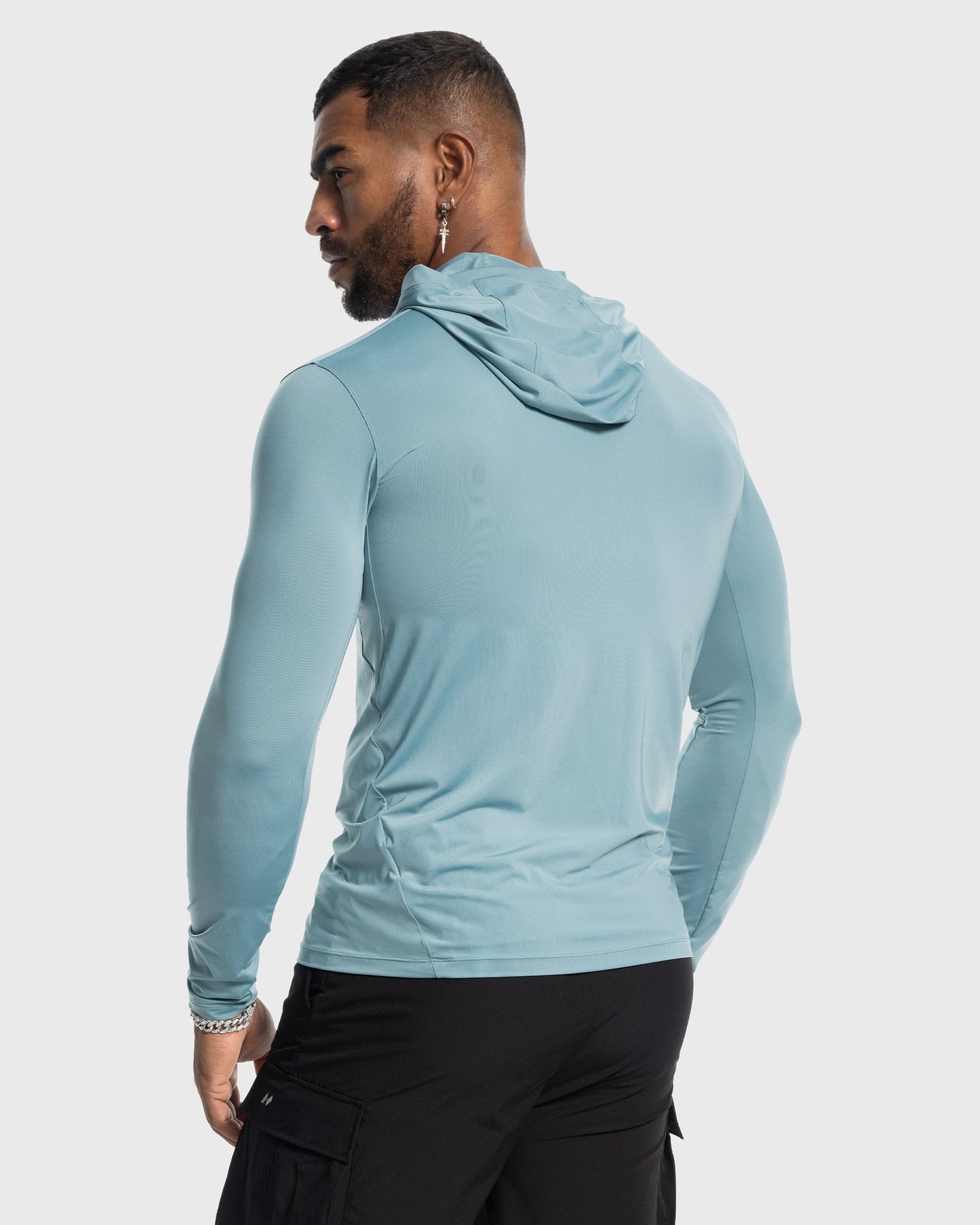 Softest Stealth Hoodie Luxury Touch Stretch Baselayer