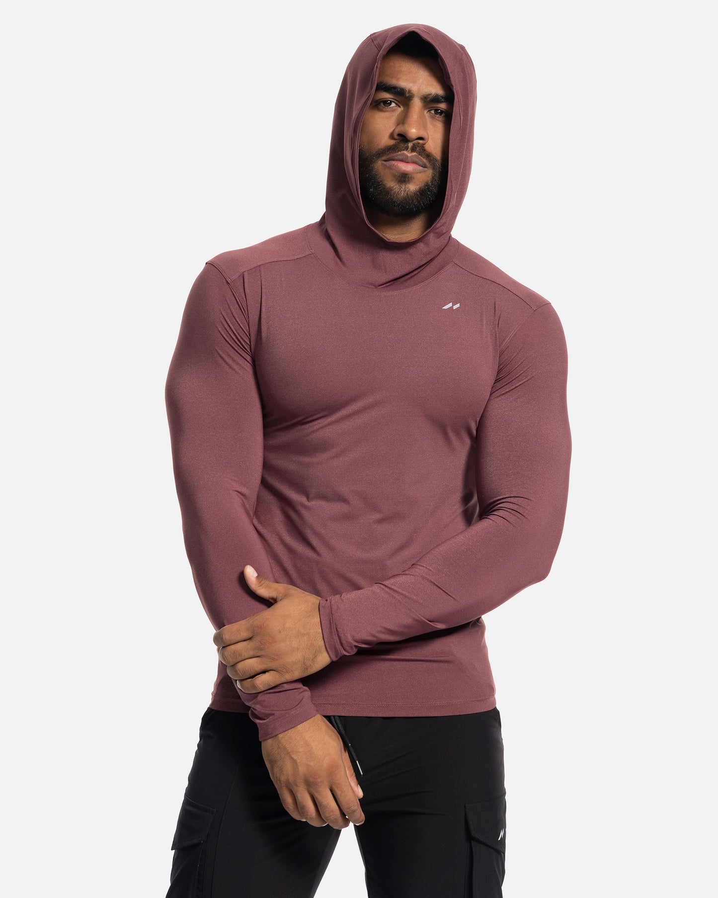 Softest Stealth Hoodie Luxury Touch Stretch Baselayer