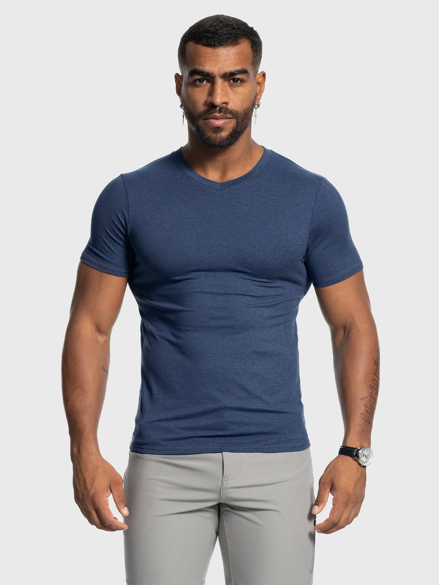 Men's Softest Performance Stretch V-neck Tee