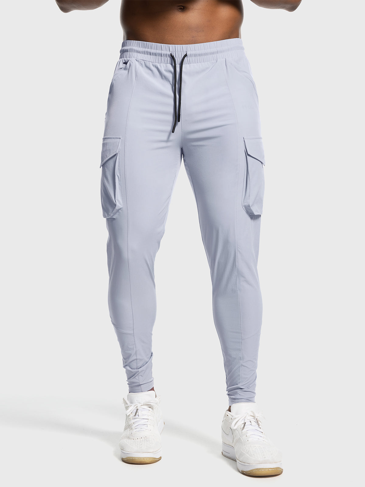 Quick Dry Gym Cargo Zip Jogger