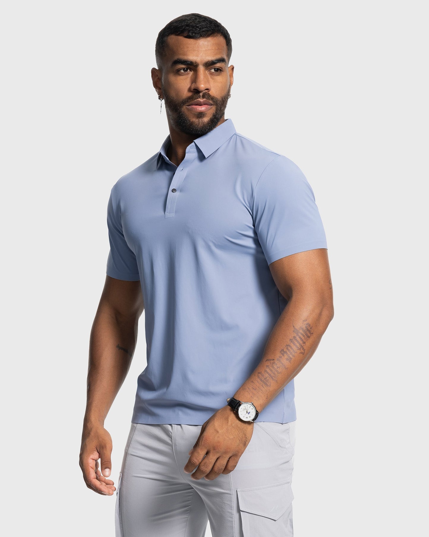 Stay Cool Performance Seamless Stretch Polo