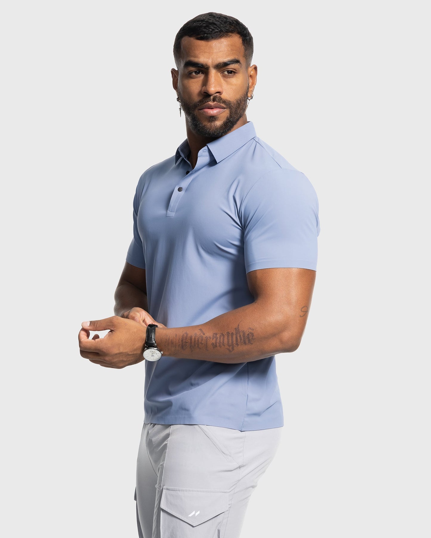 Stay Cool Performance Seamless Stretch Polo