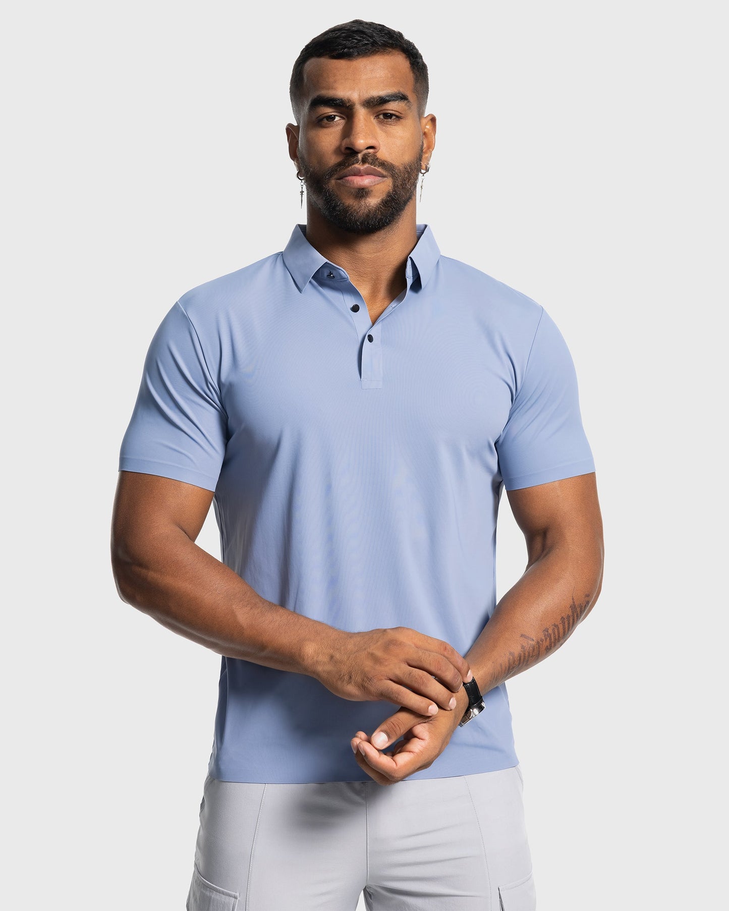 Stay Cool Performance Seamless Stretch Polo