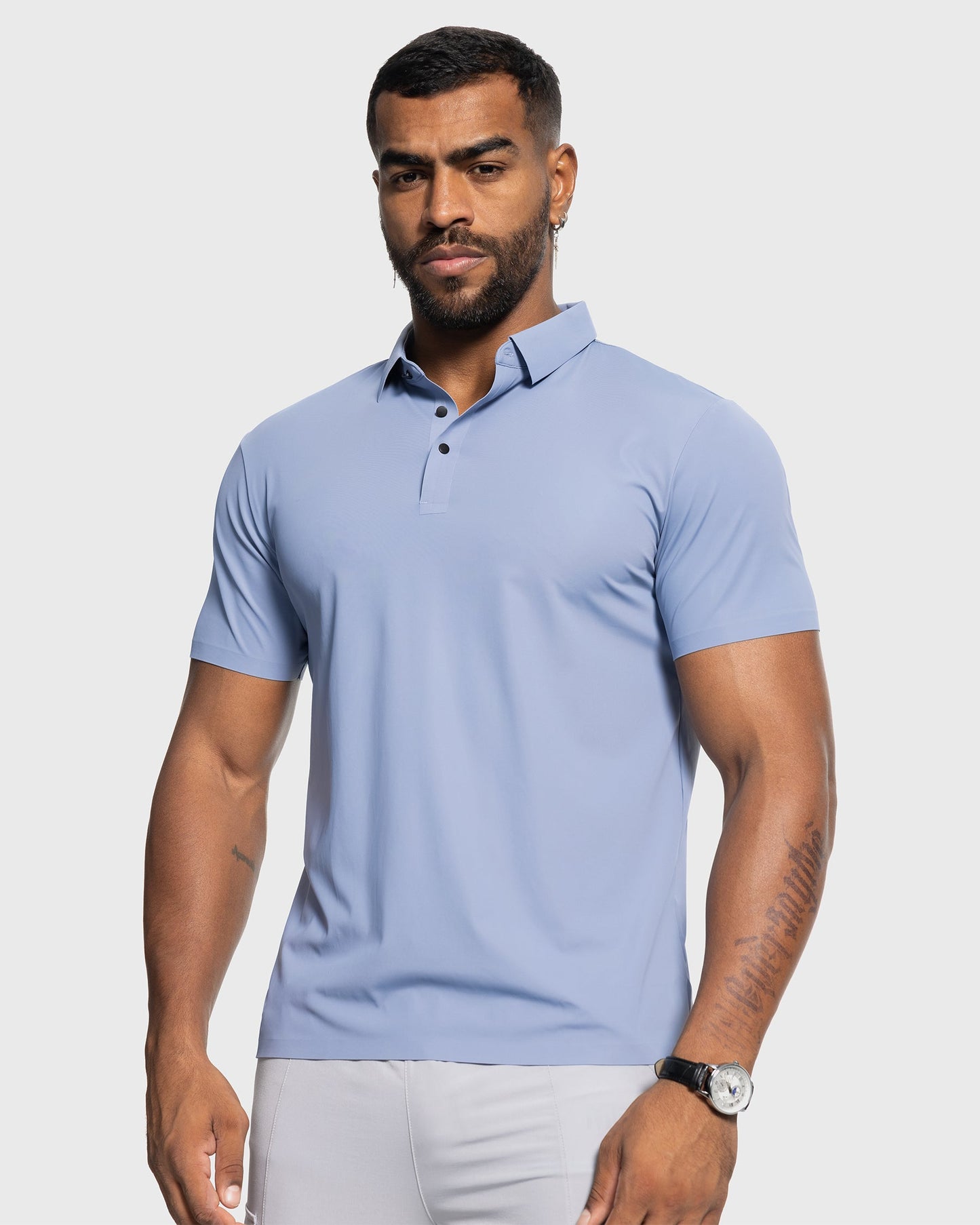 Stay Cool Performance Seamless Stretch Polo