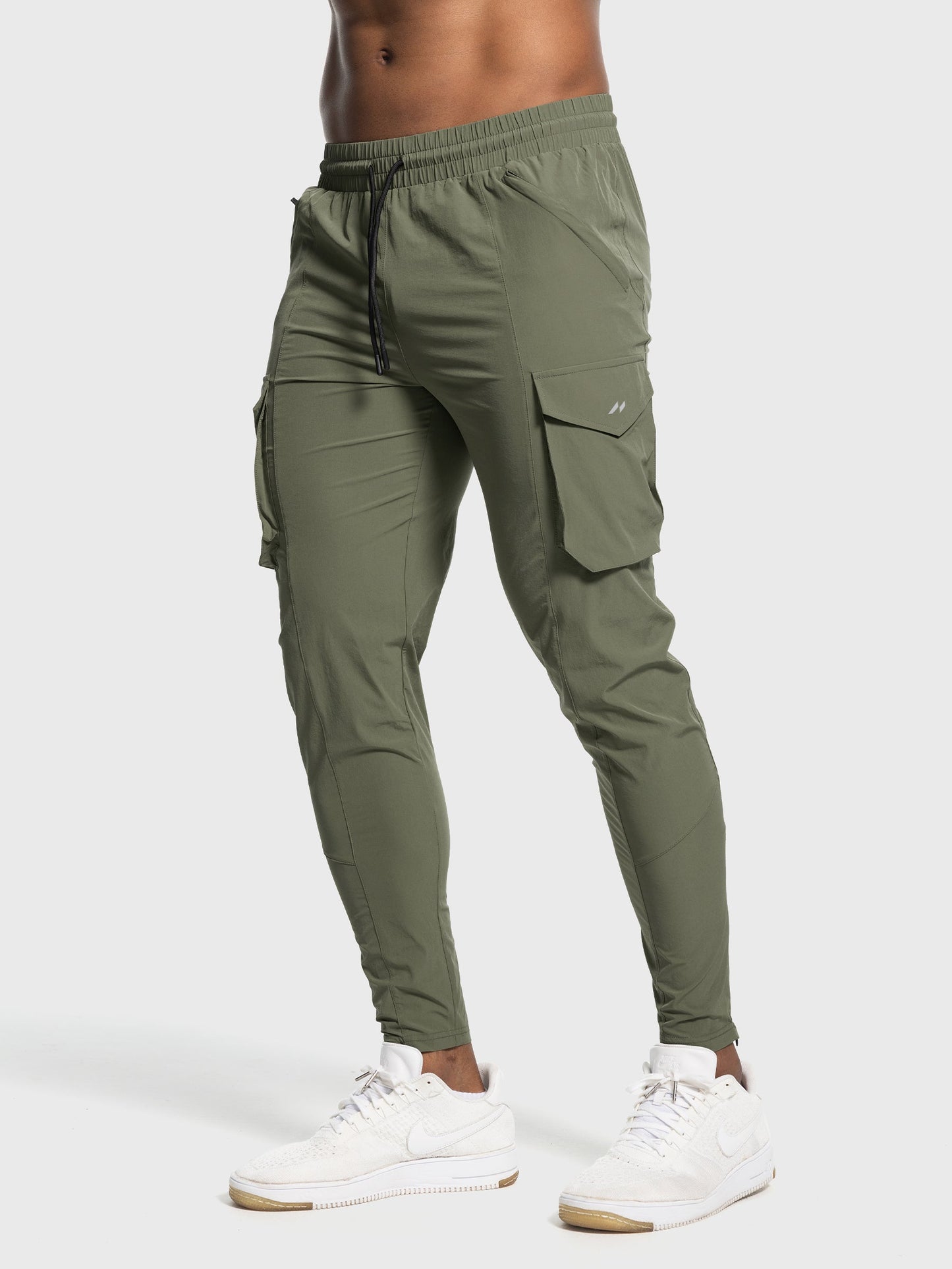 Quick Dry Gym Cargo Zip Tech Jogger