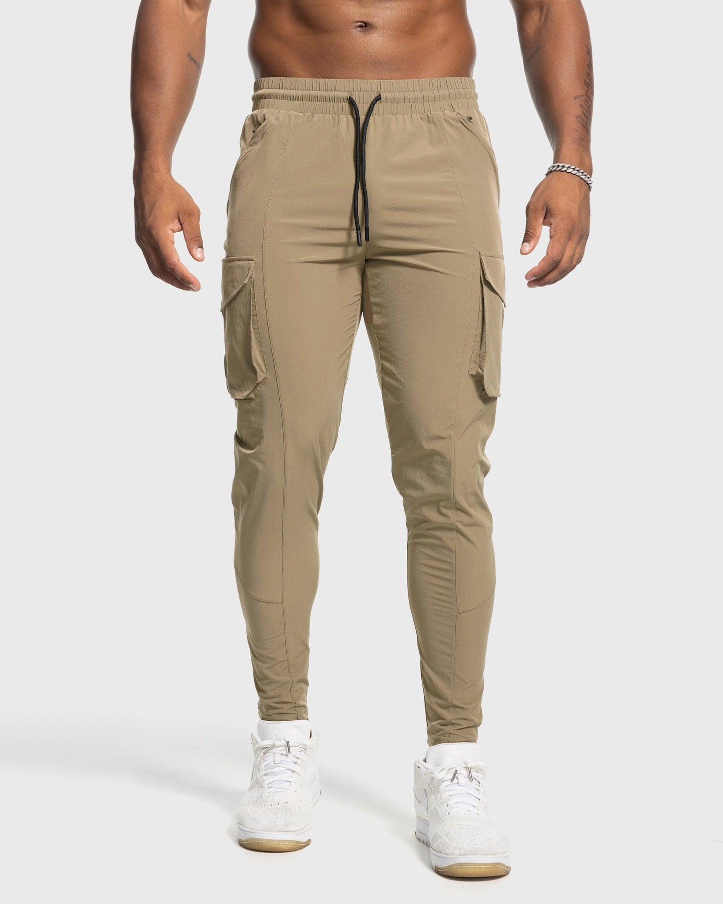 Quick Dry Gym Cargo Zip Tech Jogger